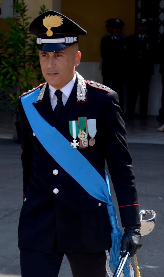 Pubblico encomio per il nostro Comandante dei Carabinieri Alessandro Iacovelli